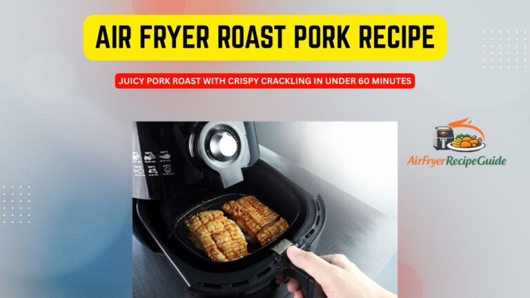airfryer roast pork recipe
