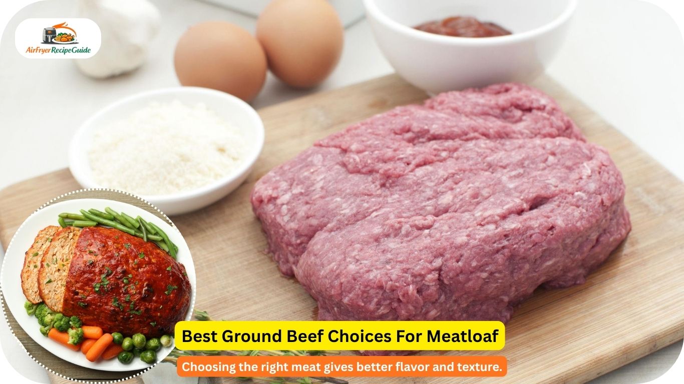 Different meat options for homemade meatloaf recipe