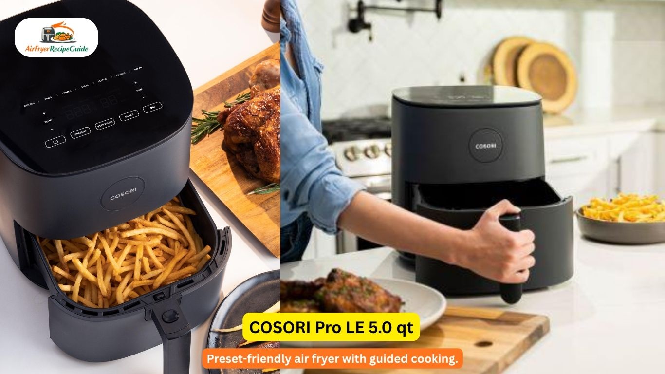 COSORI Pro LE air fryer touchscreen display