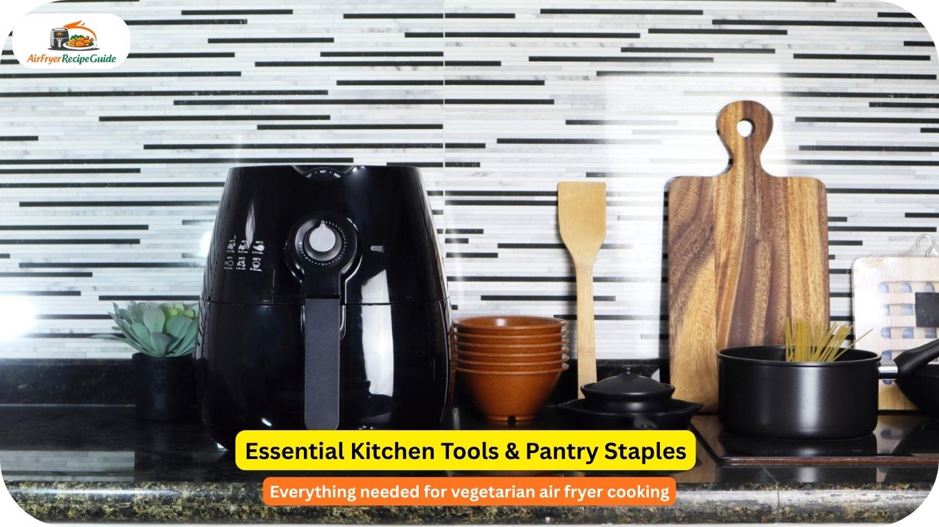 Air fryer accessories and pantry staples