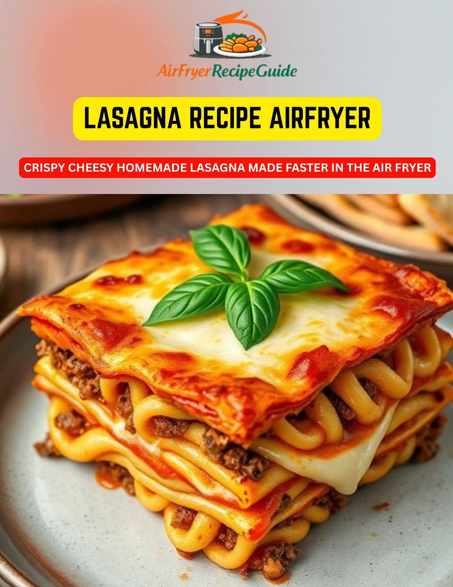 lasagna recipe airfryer