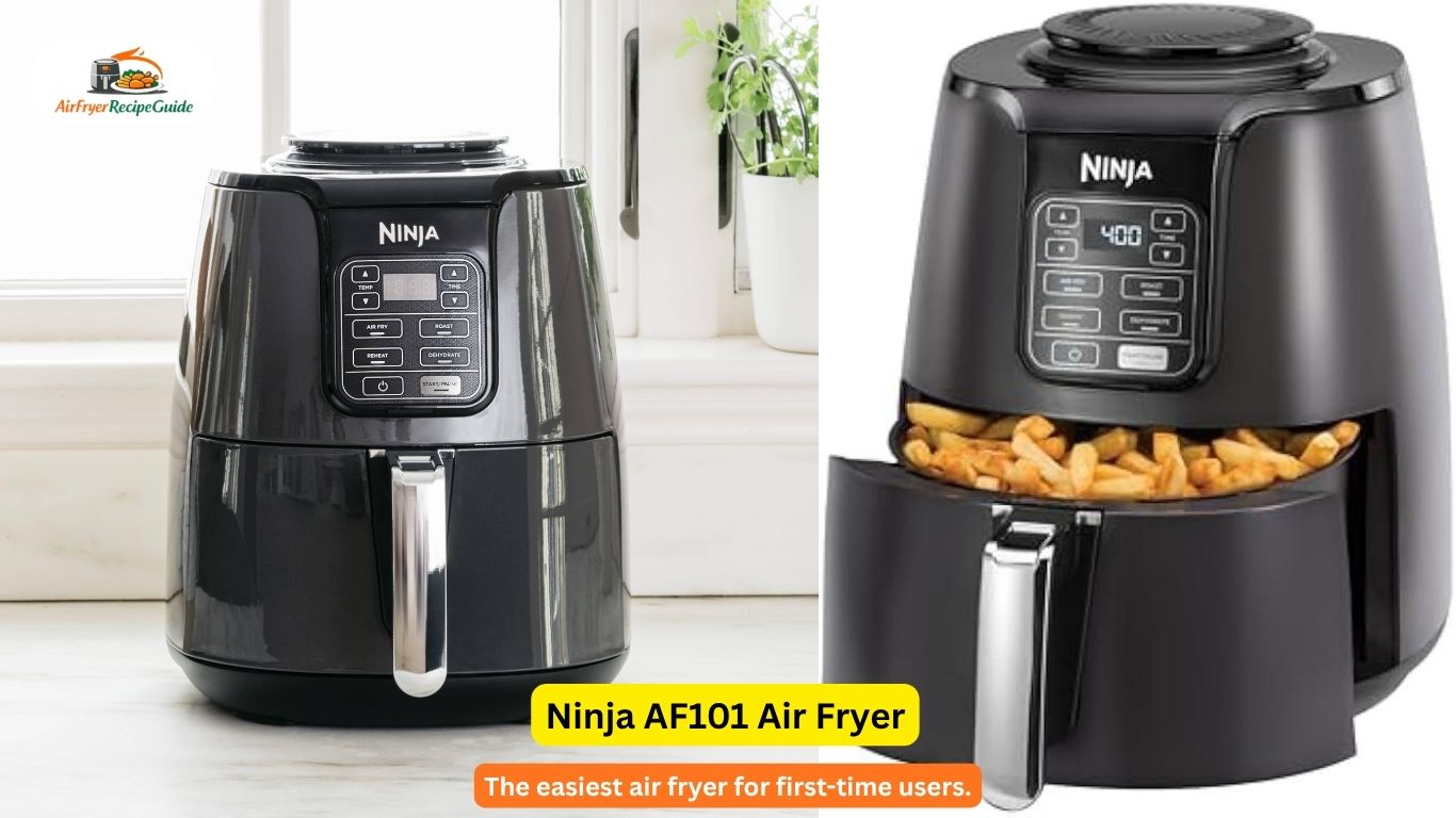 Ninja AF101 air fryer on kitchen counter