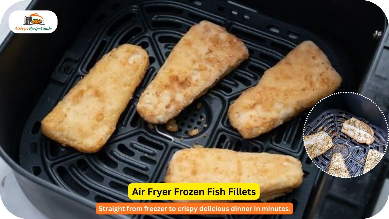 frozen fish fillets cooked in air fryer