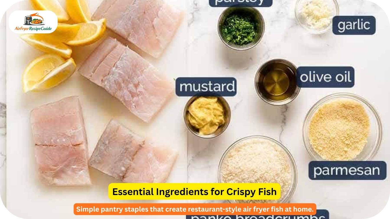 ingredients for air fryer fish recipes