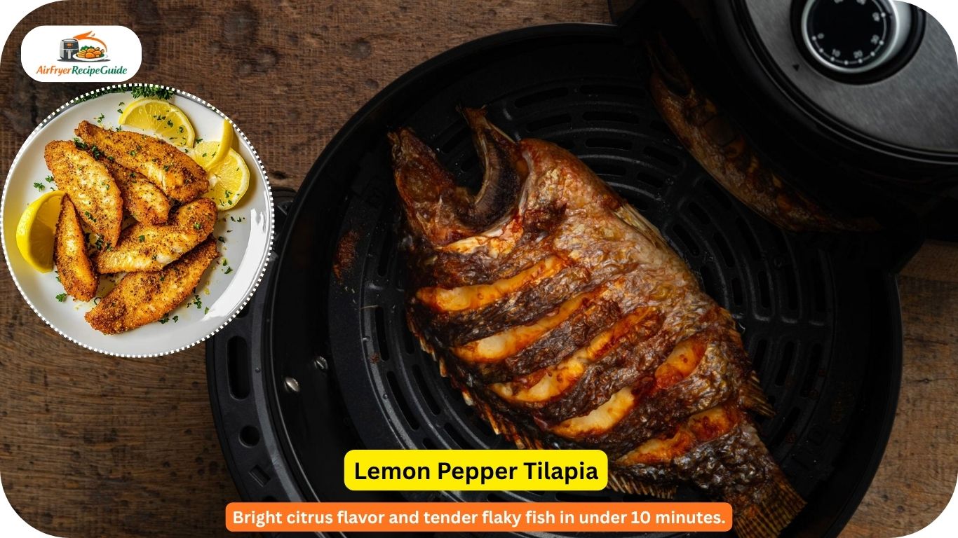 lemon pepper tilapia air fryer