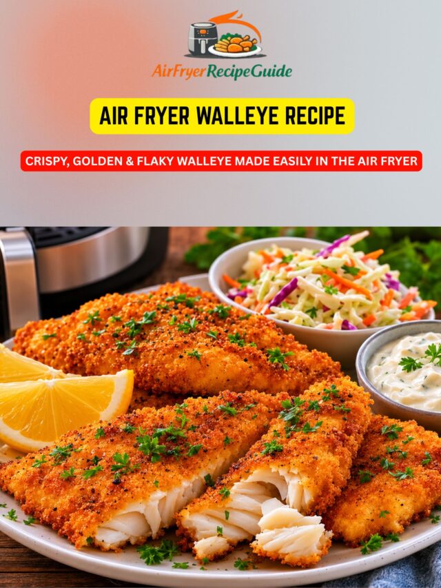 Airfryer walleye recipe